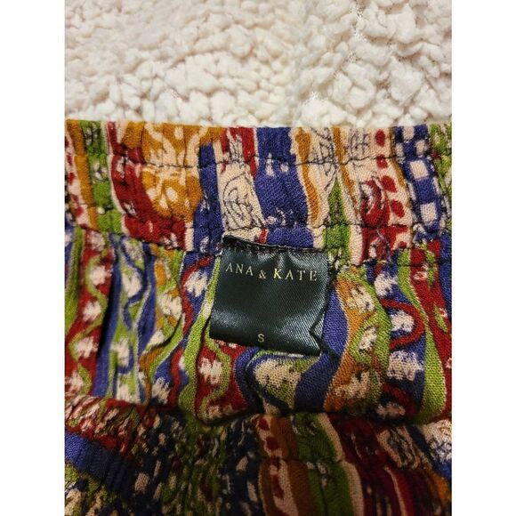 Ana & Kate Multicolored Bohemian Long Skirt With Elastic Fitted Waist Women's Si - Picture 4 of 4